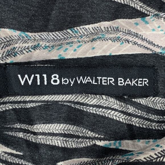 W118 by Walter Baker Blouse Long Sleeve Tie on Neck Size S - Picture 12 of 14